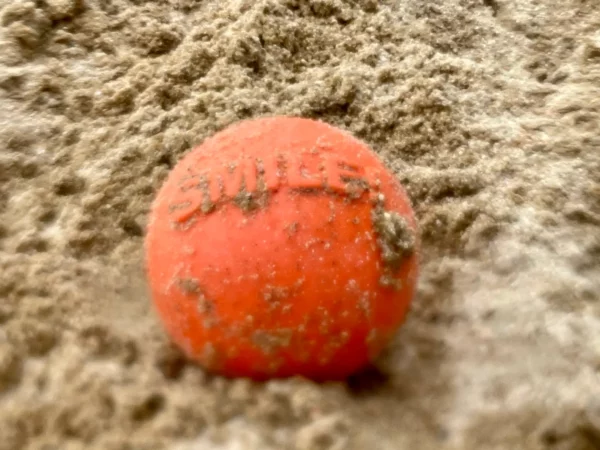 Smile Ball Durable Synthetic Rubber Chew and Retrieving Ball - Image 3